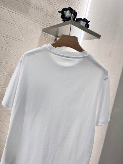 New round neck simple fashion T-shirt