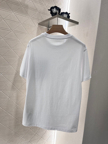 New round neck simple fashion T-shirt