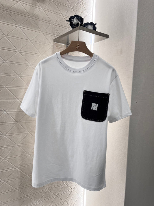 New round neck simple fashion T-shirt