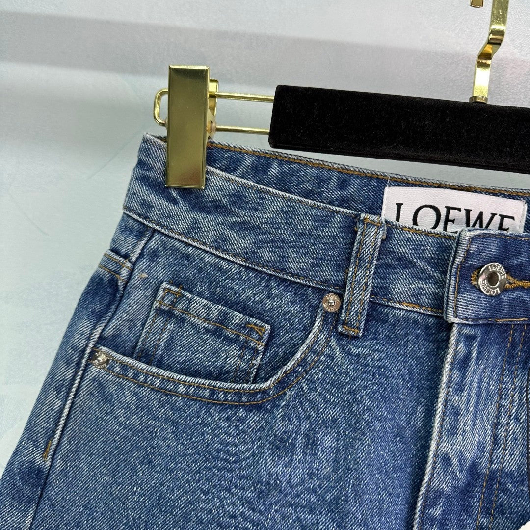 24ss fashion denim shorts