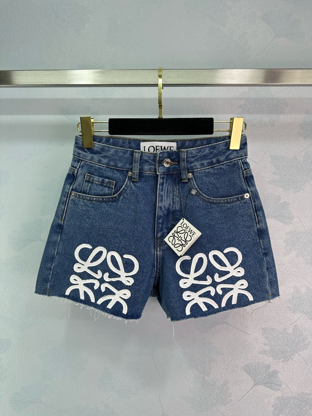 24ss fashion denim shorts