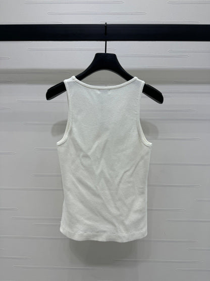 25ss new fashion cotton vest