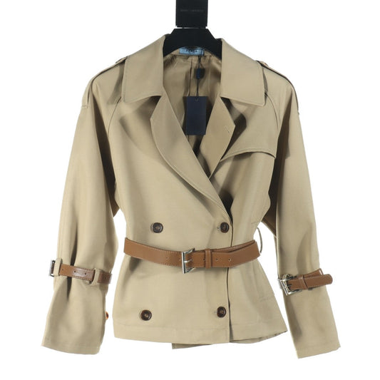 New style lapel trench coat